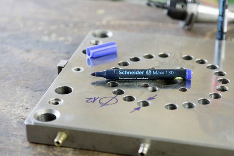 Schneider Maxx 130 113003 Permanent marker Kék Vízálló: Igen 6. kép
