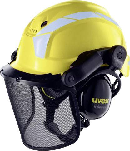 uvex 9772 9774236 Erdész védősisak Sárga