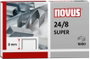 Novus 040-0038 Típus (tűzőkapocs): 24/8 Tűzőkapocs 1000 db Tűzőteljesítmény: 50 lap (80 g/m²) bélyegkép