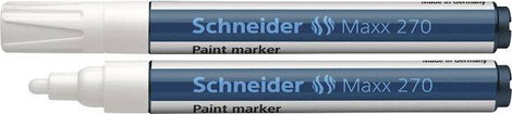 Schneider Schreibgeräte Lackmarker Maxx 270 127049 Lakk jelölő Fehér 1 mm, 3 mm