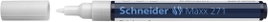 Schneider Schreibgeräte Lackmarker Maxx 271 127149 Lakk jelölő Fehér 1 mm, 2 mm