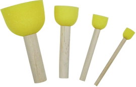 ZAHN Pinsel E10710-17 Szivacs ecset Habanyag 4 részes