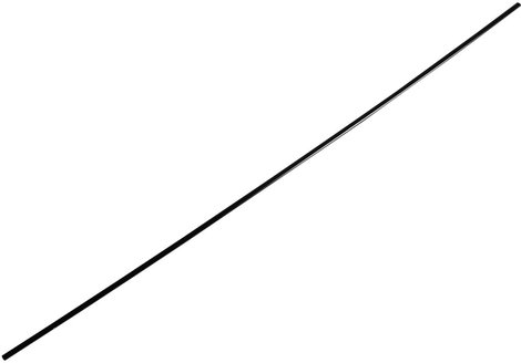 Tamiya 306095010 Alkatrész Antennacső, fekete, 30 cm
