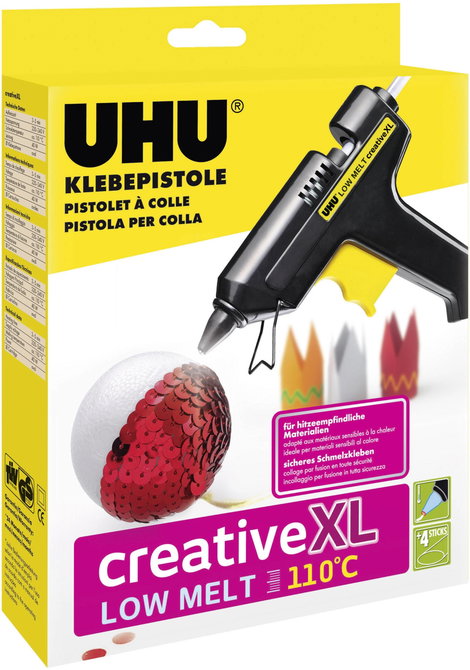 UHU Low Melt Creative XL Ragasztópisztoly 11 mm 40 W 1 db
