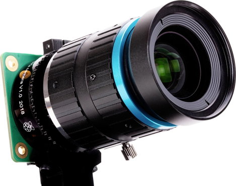 Raspberry Pi® RPIZ CAM 16MM TO RPIZ CAM 16MM TO Széles látószögű kamera objektív Alkalmas: Raspberry 2. kép