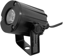 Eurolite LED PST-3W 3200 K LED-es pinspot LED-ek száma: 1 x 3 W Fekete
