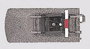 H0 Märklin C sín (ággyal) 24977 Sínvég ütközővel 77.5 mm bélyegkép