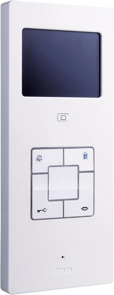 m-e modern-electronics Vistus VD603 Vistus Videó kaputelefon Vezetékes Beltéri egység Ezüst, Fehér 2. kép