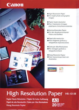 Canon High Resolution Paper HR-101 1033A006 Fénykép papír DIN A3 106 g/m² 20 lap Matt