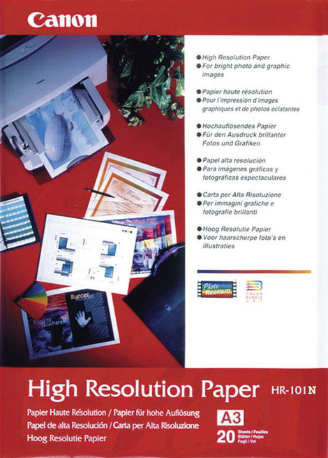 Canon High Resolution Paper HR-101 1033A006 Fénykép papír DIN A3 106 g/m² 20 lap Matt