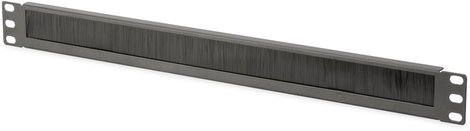 Digitus DN-97661 19 coll Hálózati szekrény kefés vezetőléc 1 ME Fekete, Fekete (RAL 9005)