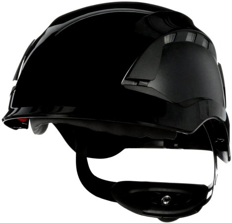 3M SecureFit X5512V-CE-4 Védősisak szellőztetve, UV érzékelővel Fekete 2. kép