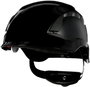 3M SecureFit X5512V-CE-4 Védősisak szellőztetve, UV érzékelővel Fekete 2. bélyegkép