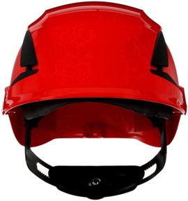 3M SecureFit X5505V-CE-4 Védősisak szellőztetve, UV érzékelővel Piros