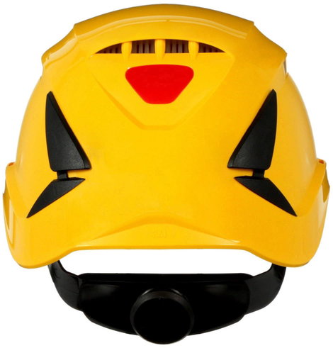 3M SecureFit X5502V-CE-4 Védősisak szellőztetve, UV érzékelővel Sárga 2. kép
