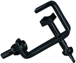 Eurolite TH-25S Haken für 25 mm Rohr schwarz Kampó Alkalmas: Állvány (H x Sz x Ma) 2.5 x 8.5 x 7.5 c