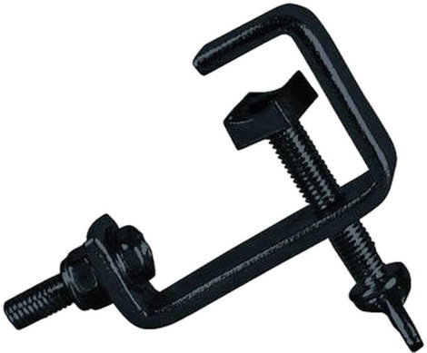 Eurolite TH-25S Haken für 25 mm Rohr schwarz Kampó Alkalmas: Állvány (H x Sz x Ma) 2.5 x 8.5 x 7.5 c