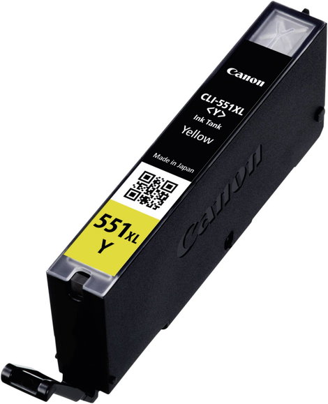 Canon Tinta Tintenpatrone Eredeti Sárga 6446B001 2. kép