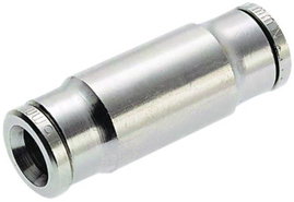 Norgren Egyenes összekötő 100201000 Cső átmérő: 10 mm 1 db