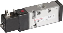 Norgren Mechanikusan működtetett pneumatikus szelep V61B413A-A213L 24 V/DC Ház anyaga Alumínium Tömí