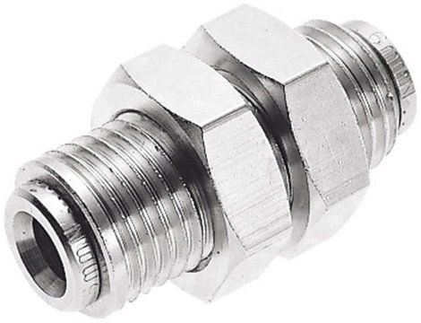 Norgren Egyenes összekötő 100290600 Külső menet: M14 x 1.5 Cső átmérő: 6 mm 1 db