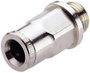 Norgren Egyenes összekötő 102250818 Külső menet: 1/8 Cső átmérő: 8 mm 1 db bélyegkép