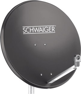 Schwaiger SPI998.1 SAT antenna 75 cm Reflektor anyaga: Alumínium Antracit
