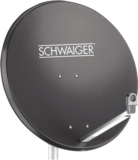 Schwaiger SPI998.1 SAT antenna 75 cm Reflektor anyaga: Alumínium Antracit