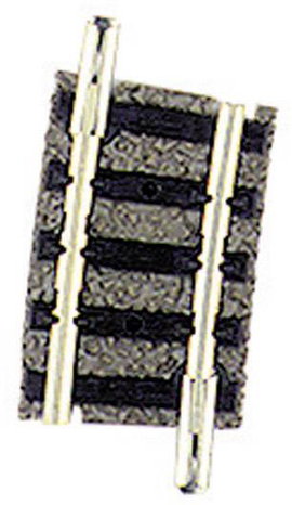 9123 N Fleischmann sín (ággyal) Hajlított sín 7.5 ° 192 mm