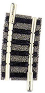 9128 N Fleischmann sín (ággyal) Hajlított sín 7.5 ° 225.6 mm bélyegkép