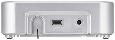 Sangean DCR-89+ Rádiós ébresztőóra DAB+, URH AUX Fehér 4. kép