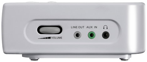 Sangean DCR-89+ Rádiós ébresztőóra DAB+, URH AUX Fehér 5. kép