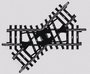 H0 Märklin C sín (ágy nélkül) 2258 Kereszteződés 90 mm 1 db bélyegkép