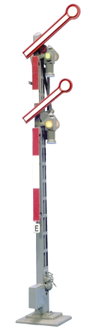 Viessmann Modelltechnik 4531 H0 Formajel 2 fogalmú, Összekapcsolva Főjelző Kész modell DB bélyegkép