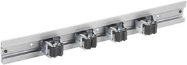 Meister Werkzeuge WU9953160 Készüléktartó szalag Klemmfix, 5 részes (H x Sz) 500 mm x 60 mm 1 készle