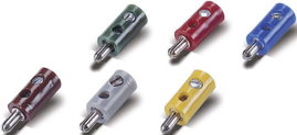 08891 Modellvasút dugó, 2,6 mm 10 db Átmenő lyukkal Barna