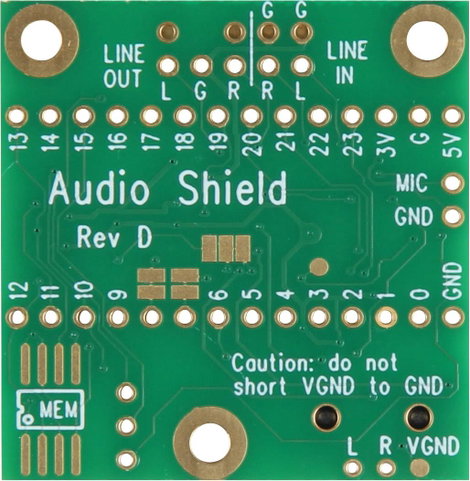 Joy-it teensy40audio Bővítőpanel Joy-IT 2. kép