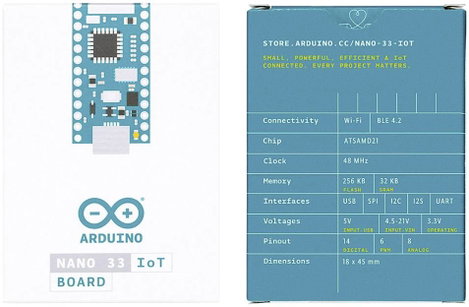 Arduino ABX00027 Panel Nano 33 IoT Nano 5. kép