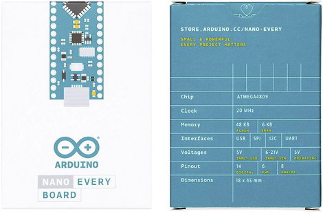 Arduino ABX00028 Panel Nano Every Nano 4. kép