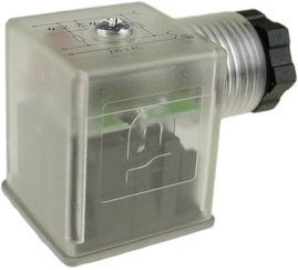 Mágnesszelep csalakozódugó 12 - 24 V/DC, Precon A-11473-0101