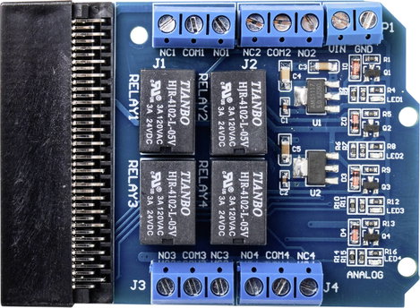 TRU COMPONENTS TC-9072504 Relé modul Alkalmas: BBC micro:bit 3. kép