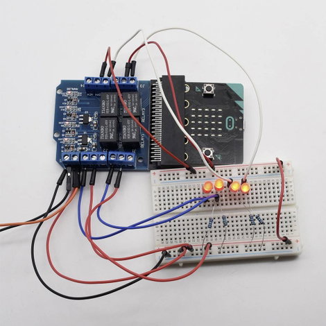TRU COMPONENTS TC-9072504 Relé modul Alkalmas: BBC micro:bit 5. kép