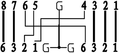 Renkforce RJ45 Hálózat T adapter CAT 6 [2x RJ45 alj - 1x RJ45 dugó] 15.00 cm Fémes 3. kép