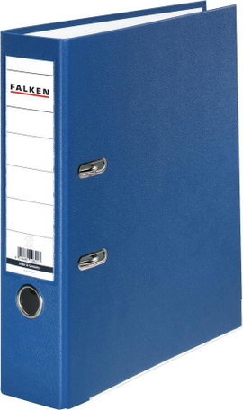 Falken Iratrendezők PP-Color DIN A4 Hátlap szélesség: 80 mm Kék 2 kengyel 9984063