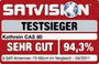 Kathrein CAS 80 SAT antenna 75 cm Reflektor anyaga: Alumínium Piros, Barna 2. bélyegkép