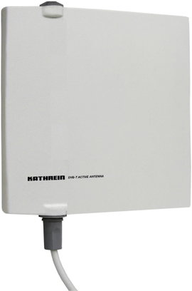 Kathrein BZD 40 Aktív DVB-T/T2 laposantenna Kültér Erősítés: 18 dB Szürke