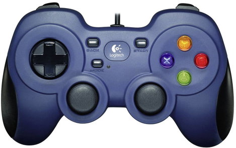 Logitech Gaming F310 Controller Játékkonzol PC Kék 2. kép