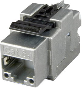 Telegärtner J00029K0036 RJ45 beépíthető modul Keystone CAT 6A