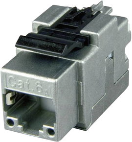 Telegärtner J00029A0077 RJ45 beépíthető modul Keystone CAT 6A
