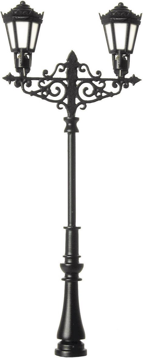 Viessmann Modelltechnik H0 Gázlámpás Kettős Kész modell 6397 1 db